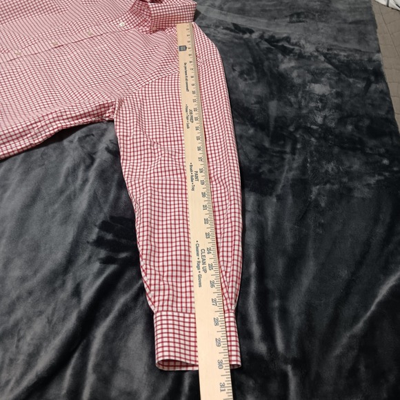 Vineyard Vines Classic Fit Murray Shirt Men's‎ Large Plaid Red Cotton - Picture 5 of 8